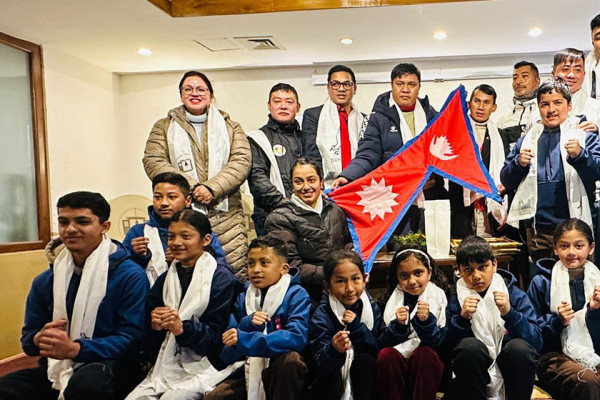 चीनमा नेपाली तेक्वान्दो खेलाडी